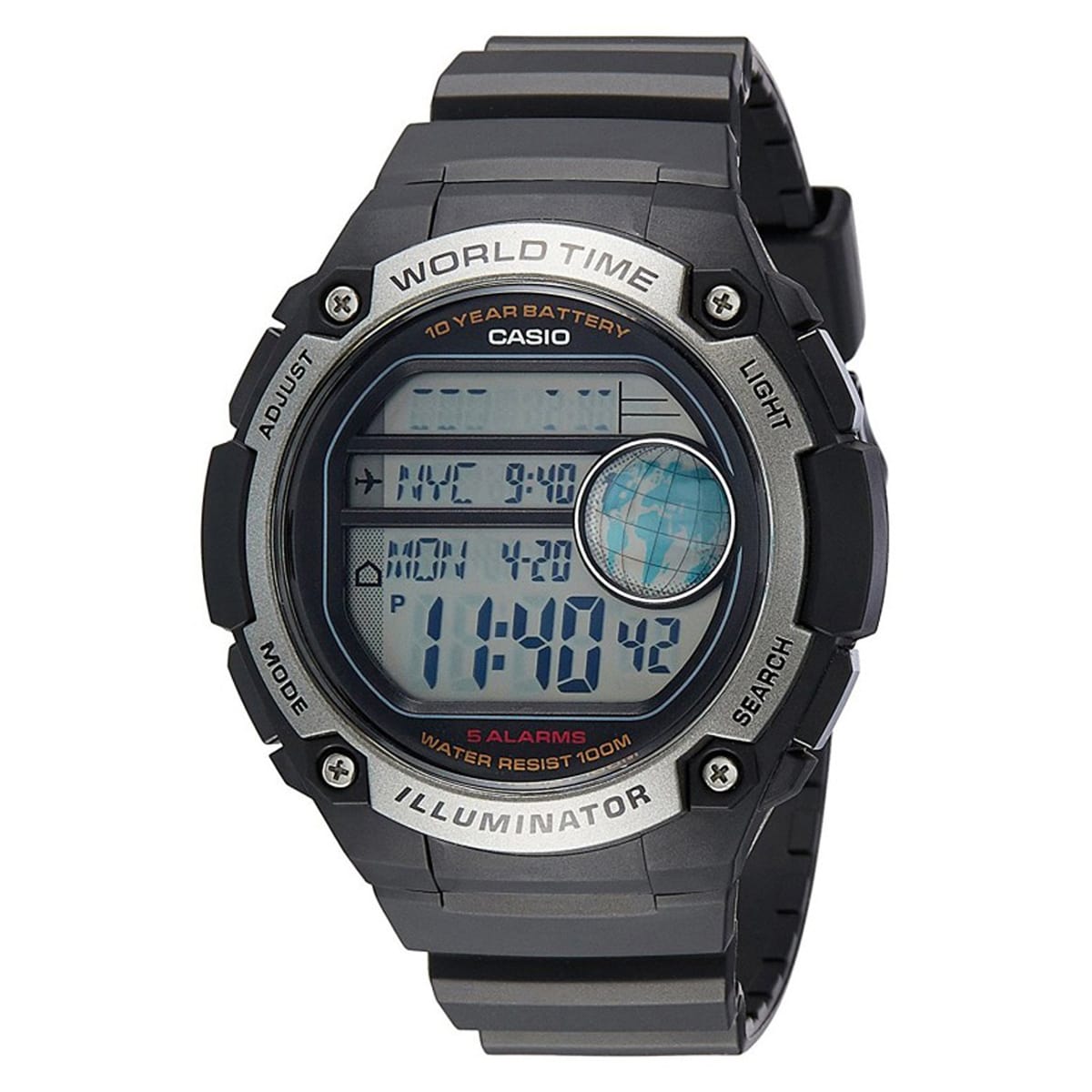 MONTRE CASIO HOMME DIGITAL SILICONE